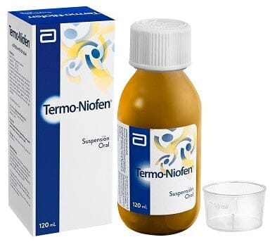 Termo-Niofen Suspensión Oral 120 mL Farmex-MiaHealth-Persistente